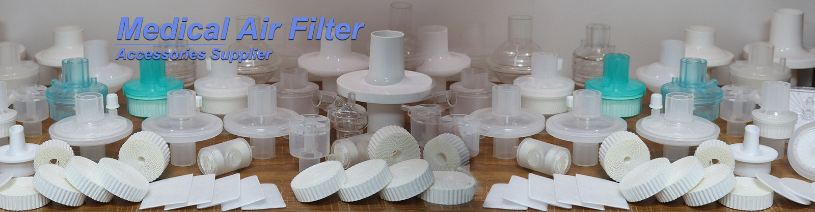 Medical HME Cpap Bacteria Filter , Round Shape Cpap Inline Filter