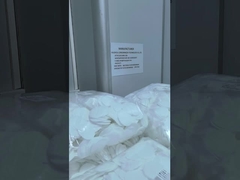 Weißes bakterielles Virusfilterpapier für Spirometrie und HME-Filter