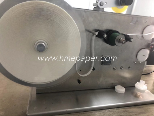 kaufen Pneumatisch angetriebene HME Filterpapierband Wickelmaschine für 20-150mm Produkte Automatisches Schneiden online manufacture
