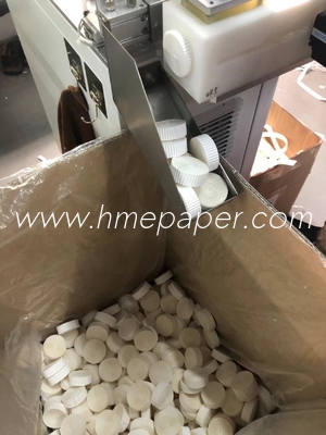 kaufen Automatisches Schneiden HMEF HME Filterpapiermaschine Einstellgeschwindigkeit medizinisches Band Wickelmaschine Rollen Durchmesser 22-60 mm online manufacture