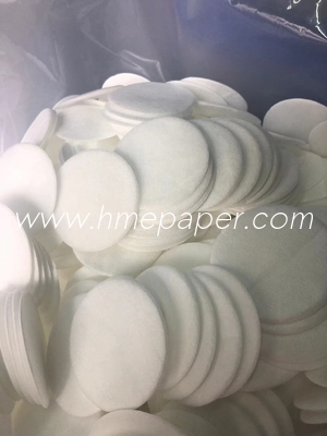 Circular Bacterial Viral Filter Paper With 15bar Max Pressure Drop 30l/min Flow Rate