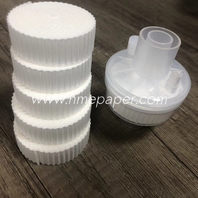 Medical Grade Class I Electrostatic HME Filter Paper BFE Non woven Fabric Hot Air Cotton