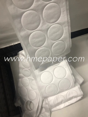 Circular Bacterial Filter Paper 3mm 30l/min Flow Rate 15bar Max Differential Pressure Medical Viral Filter