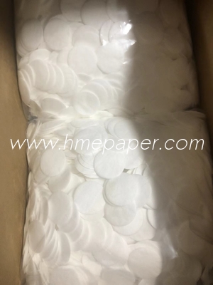 Paper Bacterial VFE HME Filter with High Flow Rate of 30l/min/100cm2