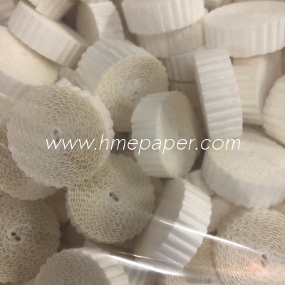 Circular Bacterial Viral Filter Paper With 15bar Max Pressure Drop 30l/min Flow Rate