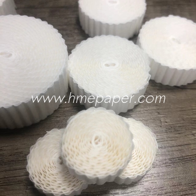 Wooden Paddle HME Filter Paper Absorbent Corrugated Paper Roll