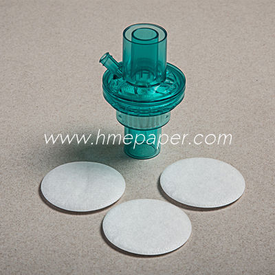 kaufen Electrostatic Cotton Bacterial Viral Filter Paper 50mm-90mm Diameter Whilte Colour for Respiratory Protection online manufacture