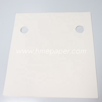 Open Hole Square Thickened Industrial Oil Filter Paper Roll 300x300mm