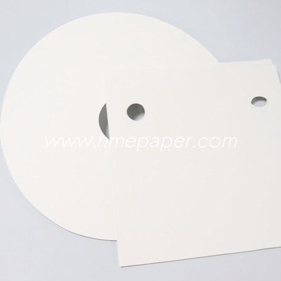 Open Hole Square Thickened Industrial Oil Filter Paper Roll 300x300mm