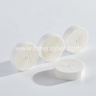 kaufen Nass Feuchtigkeits-saugfähiges Papier runzelte medizinisches HME-Filterpapier online manufacture