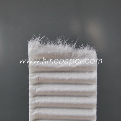 Heat Moisture Exchanger HME Filter Paper Pleated Wavy Paper Wood Pulp