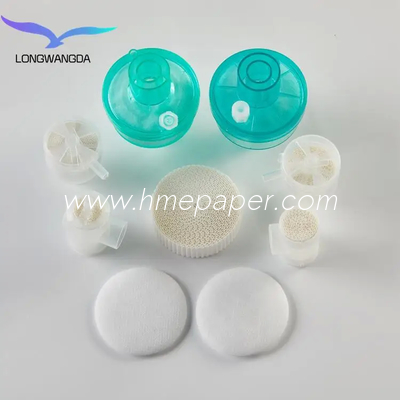 Virgin Pulp Melt Blown Non Woven Cotton Layer Air Filter for HME Filter BV Respirator Part