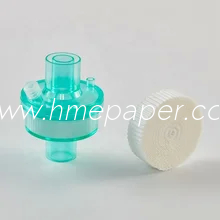 Circular Wooden Paddle HME Filtering Paper Air Filtration hme filter paper