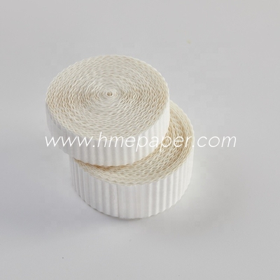 Wavy Crumpled Absorbent Filter Paper Heat And Moisture Exchange